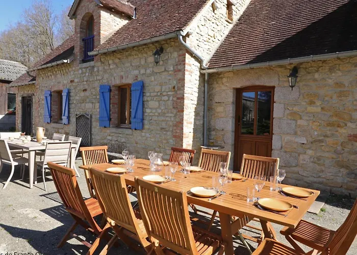 Maison Ancienne Avec Jardin Clos Pres Centre Equestre, Sejour Confortable - Fr-1-497-144 Semesterbostad Les Ventes-de-Bourse